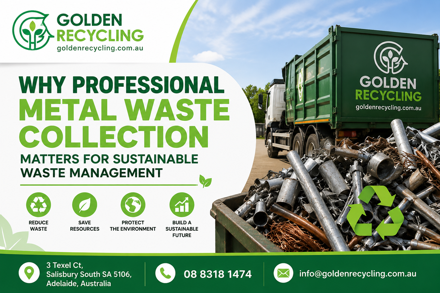 Sustainable metal waste collection promotion