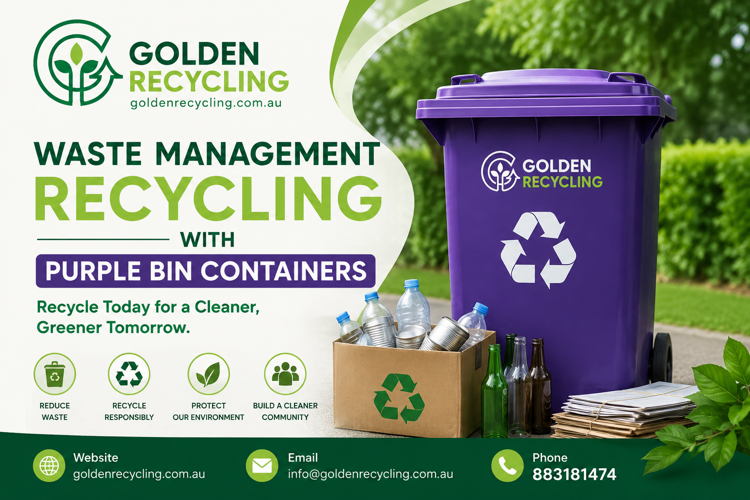 Recycling for a cleaner future