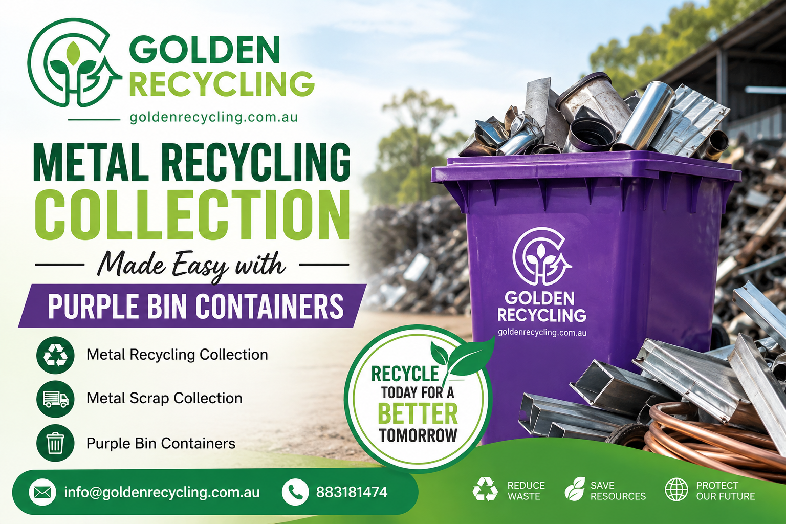 Recycling made easy with Golden