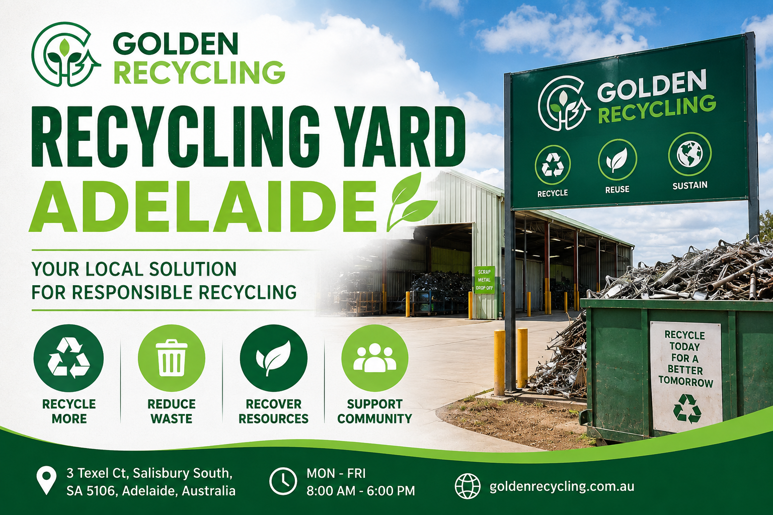Golden Recycling Yard Adelaide